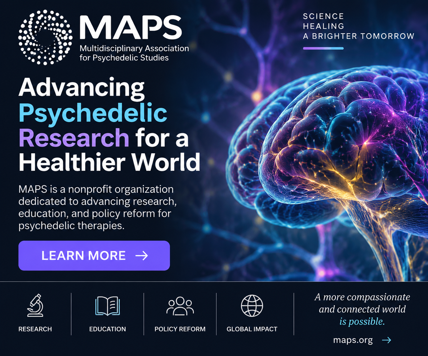 MAPS psychedelic research and education resource